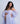 FOR HIRE  MATERNITY DRESS WITH EMBROIDERY " Rose " lilac purple Colour