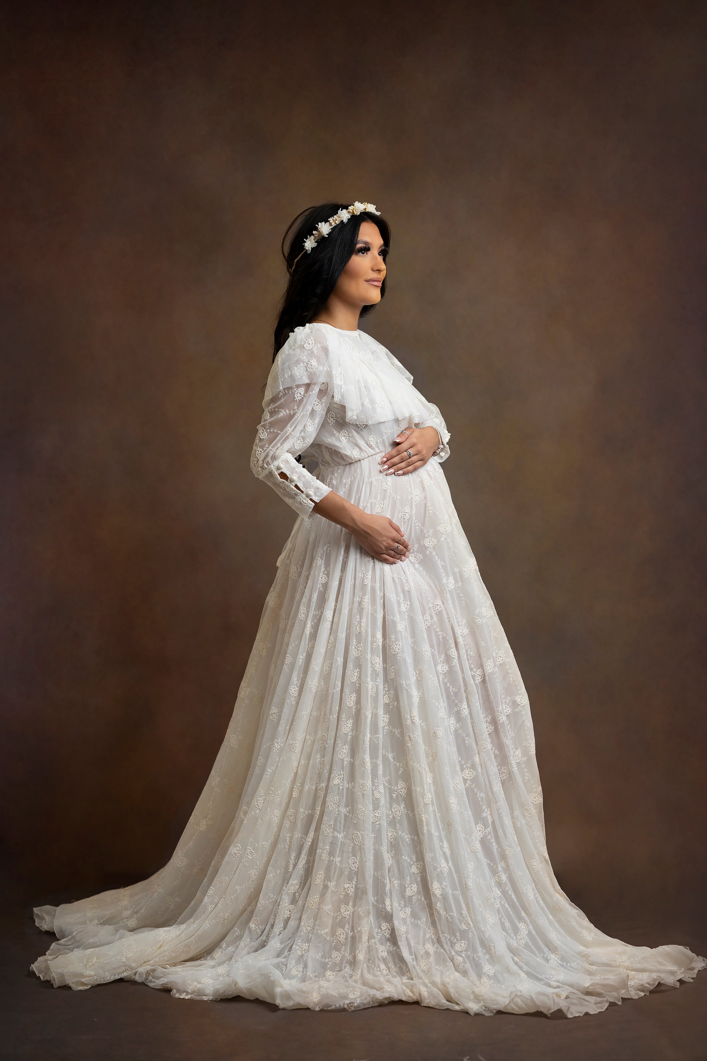 FOR HIRE Lace Boho Retro Maternity Dress Victoria PropsandDrops FOR HIRE Lace Boho Retro Maternity Dress Victoria PropsandDrops