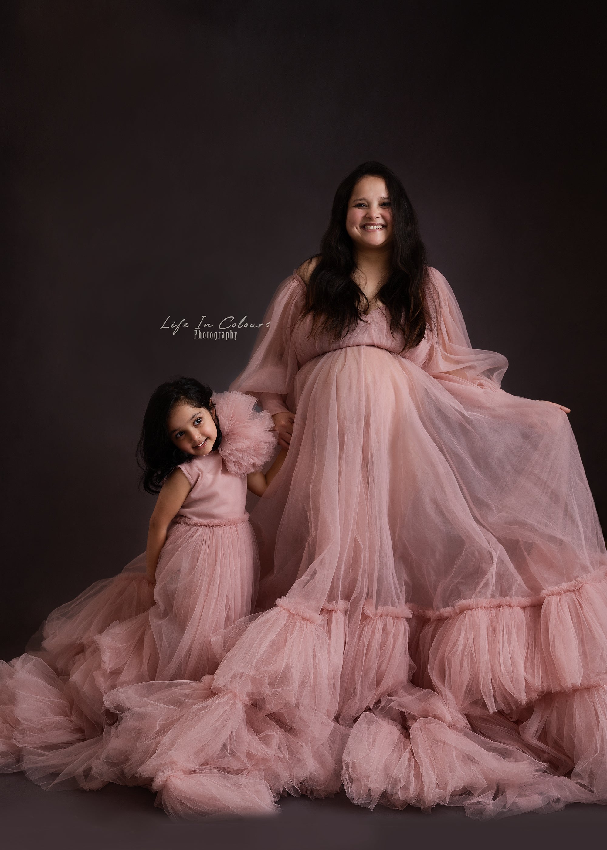 For Hire / rent Tulle Maternity Photoshoot Dress "Eve" Dusty Pink with PropsandDrops For Hire / rent Tulle Maternity Photoshoot Dress "Eve" Dusty Pink with PropsandDrops