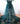 Emerald Green Body suit with extra long Tull trail